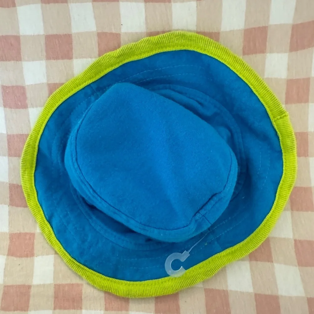 Blue and Green Baby Bucket Hat